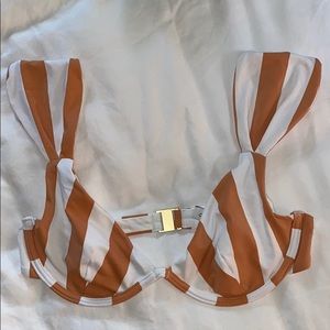 We Wore What X Onia bikini- top only